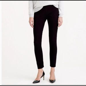 J Crew Minnie Pant in stretch twill with side zipper